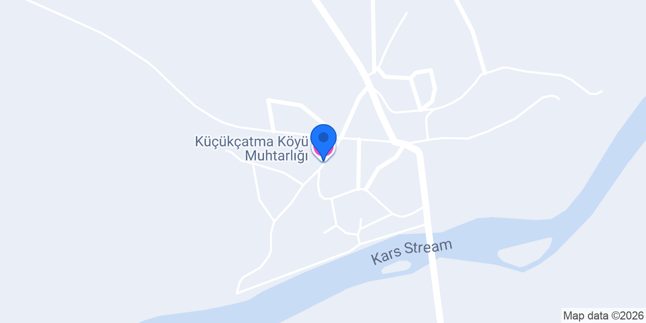 Küçükçatma Köyü Muhtarlığı konumu