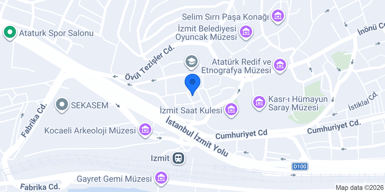 Yüksel Mini Market konumu
