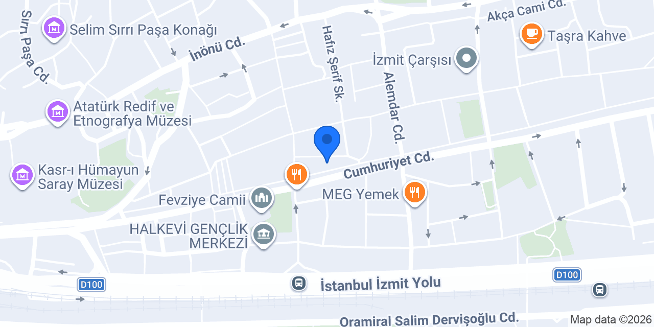 Holistic Reborn İzmit konumu