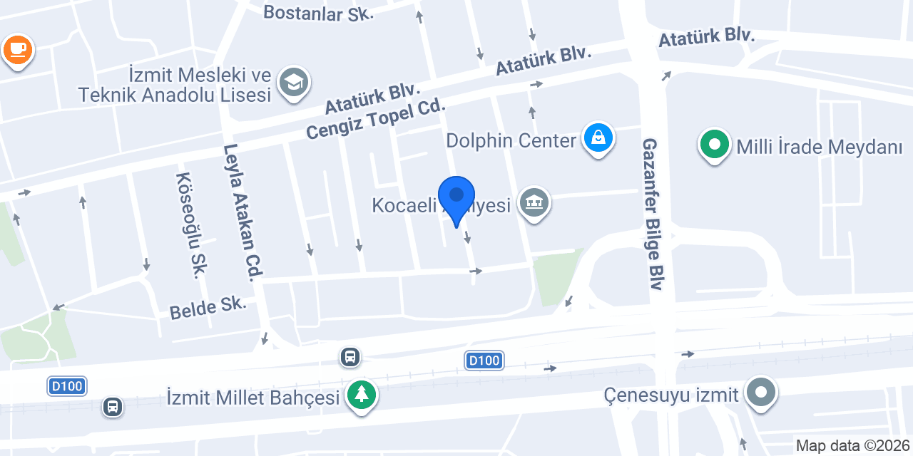 Av. Ozan MIZRAK konumu