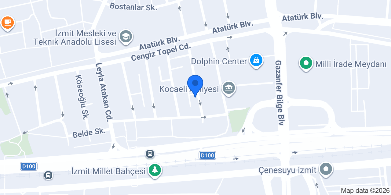 EKOMİNİ İZMİT ÇARSİ konumu