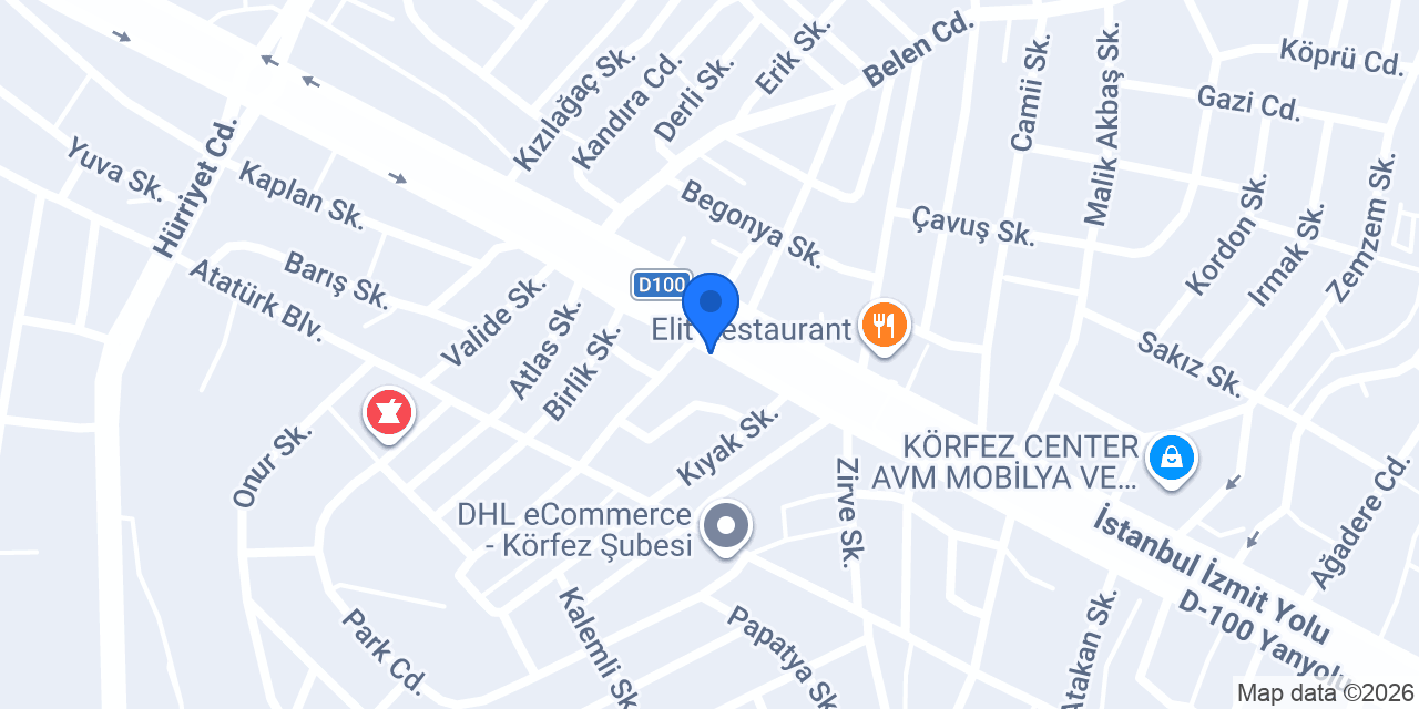 Kılınçoğlu Hırdavat Ltd. Şti. konumu