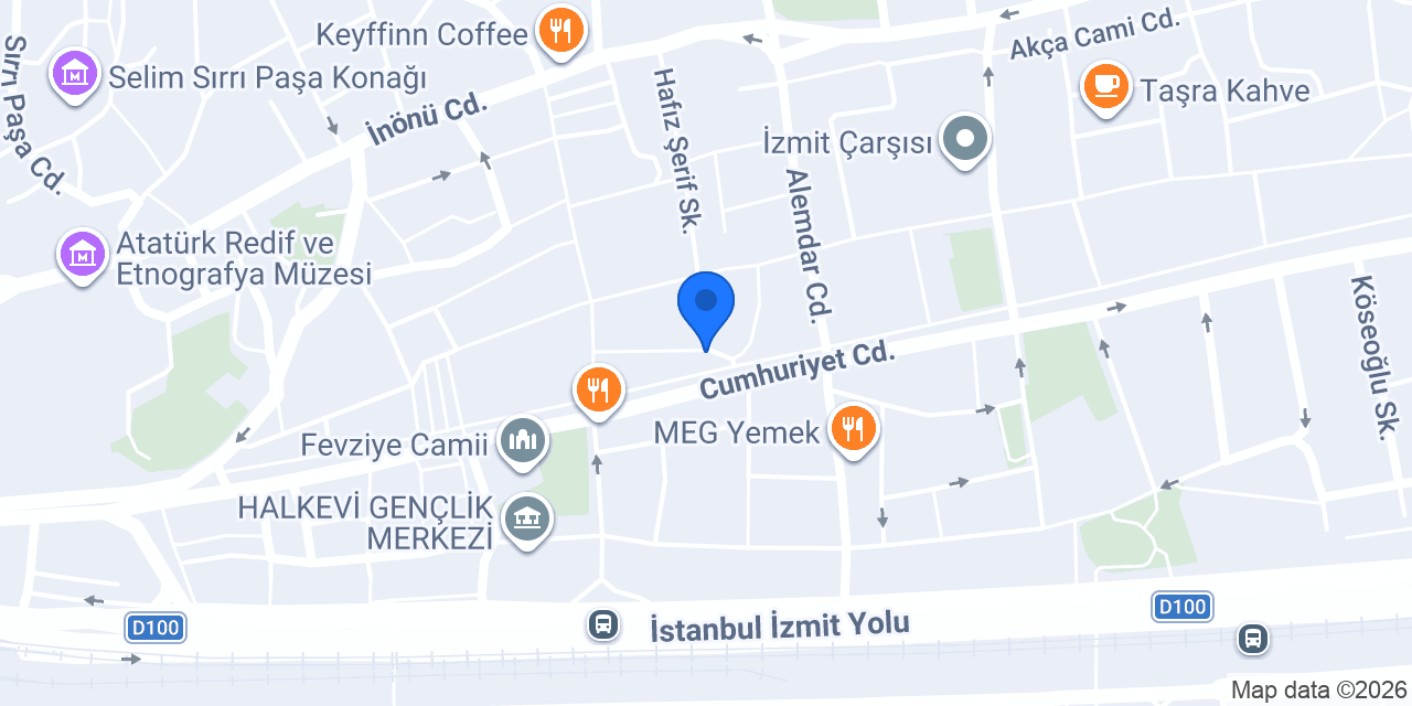 Msn Turizm Kocaeli konumu