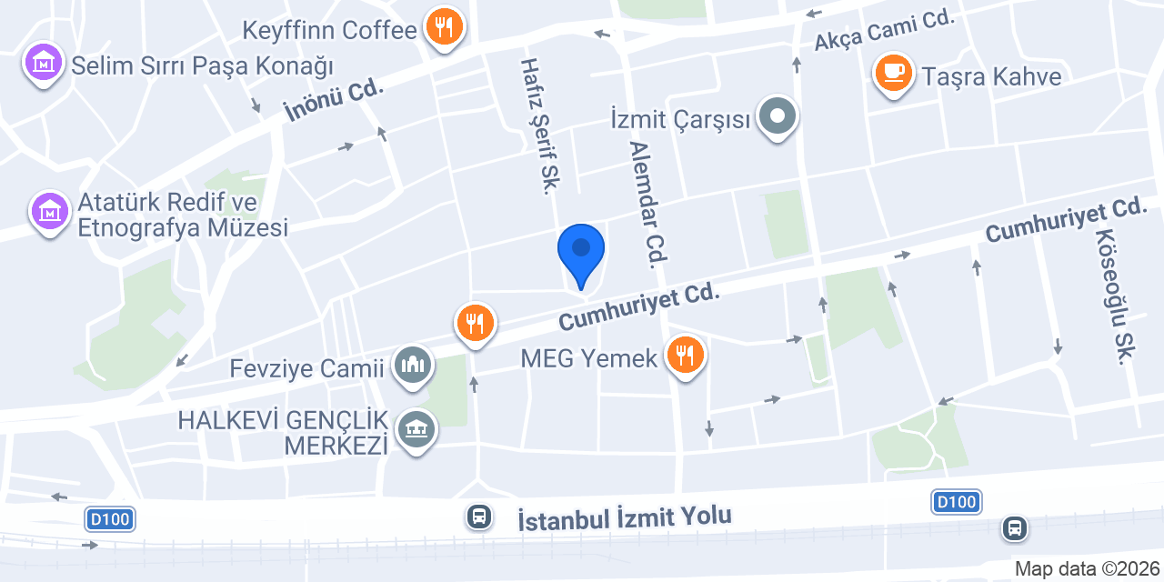 Eser Spa Center konumu