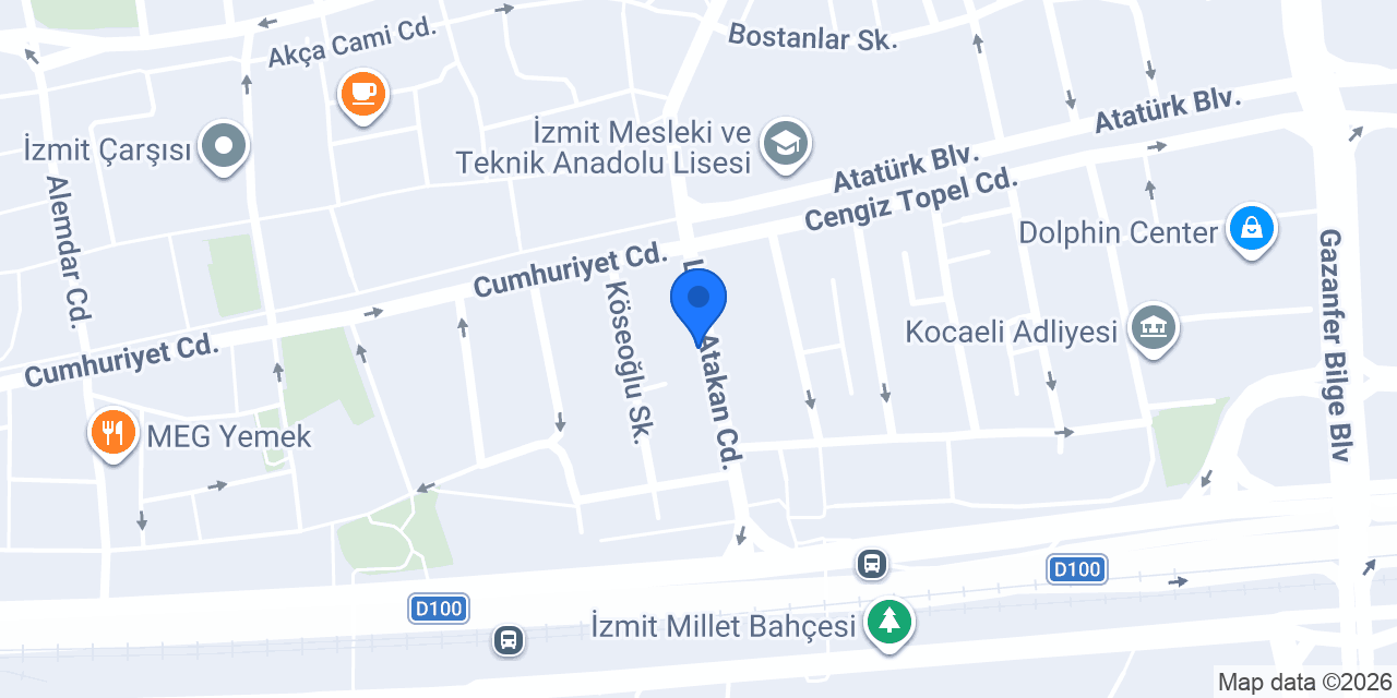Kibar Çiçekçilik konumu