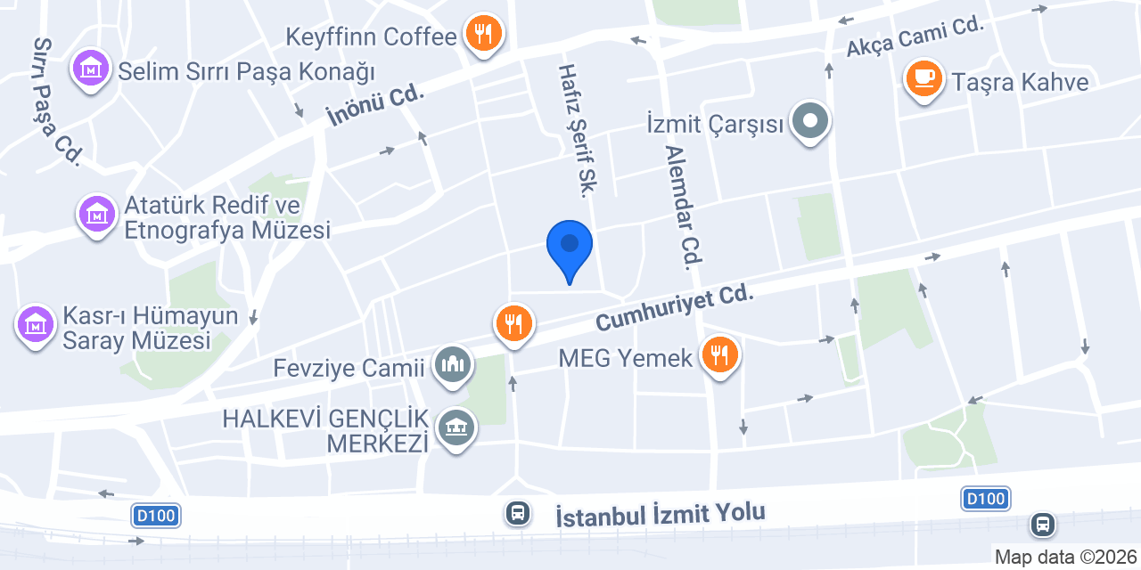 Ertuğrul Optik konumu