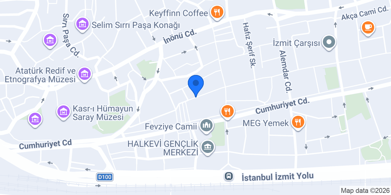 Öz Karadeniz Kuyumculuk konumu