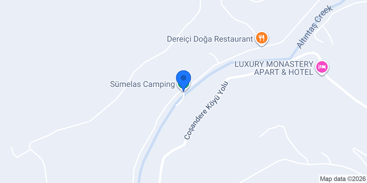 Sümelas Camping konumu