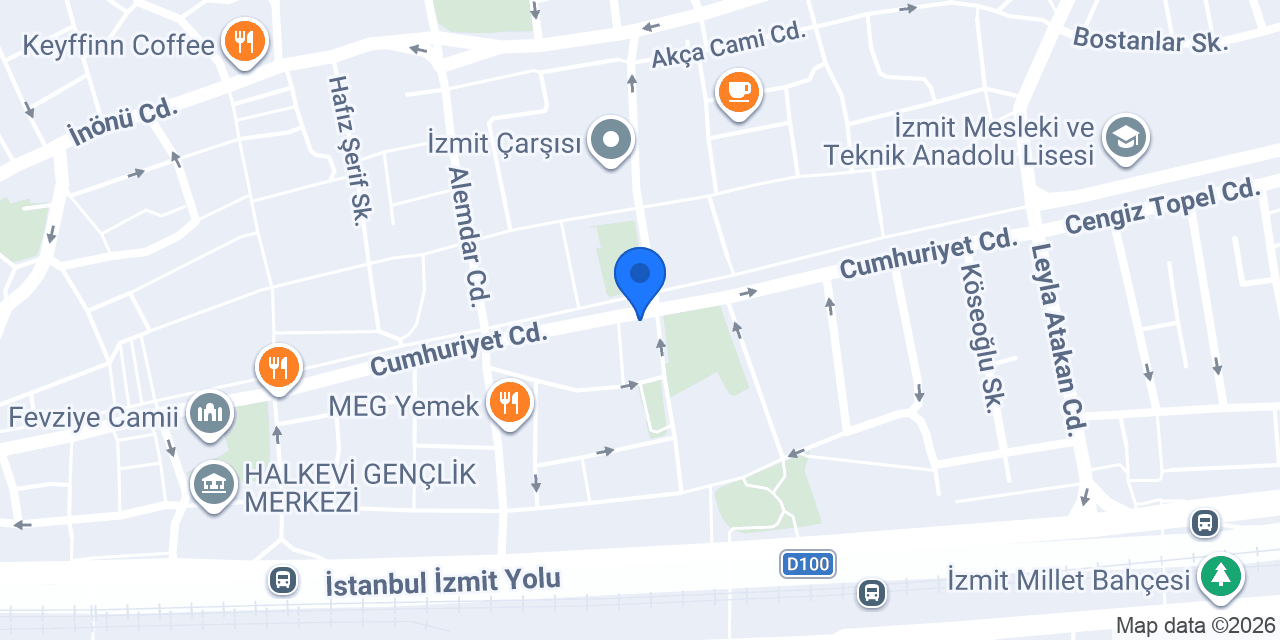 Allianz Sigorta - Hatkur Sigorta Acenteliği - Kocaeli konumu
