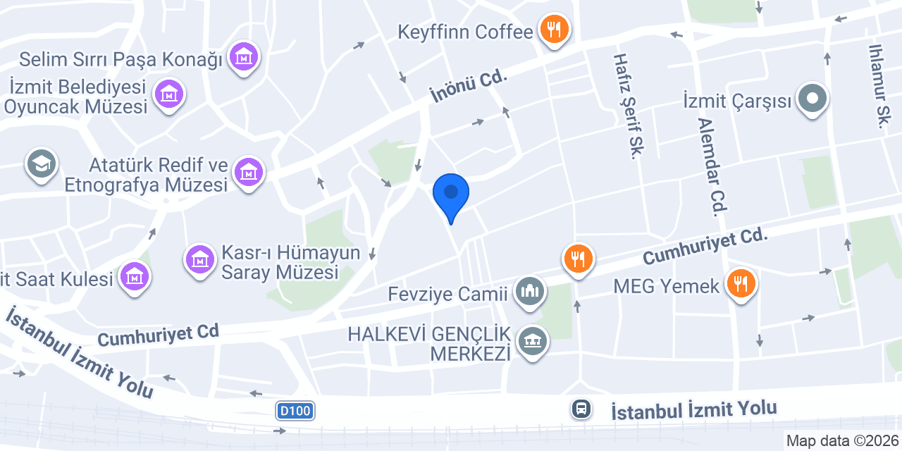 Obur Közde Mantı konumu