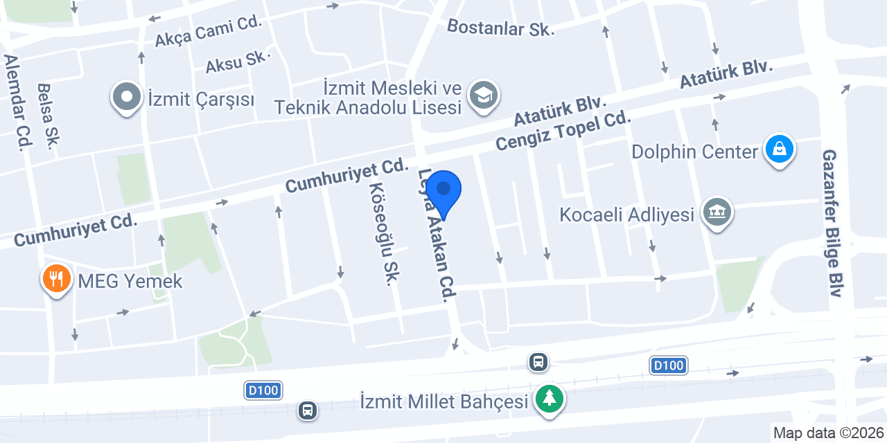 Yüksel Emlak konumu