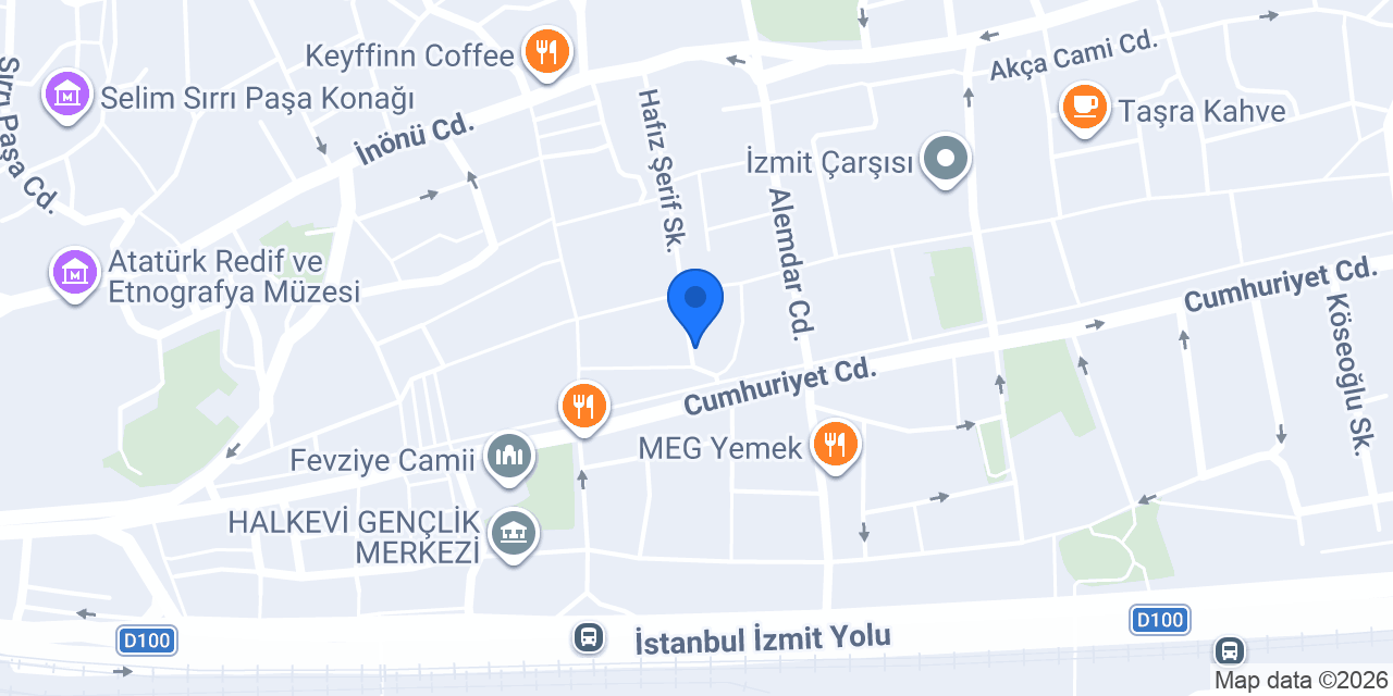 Bilimkur Sürücü Kursu konumu