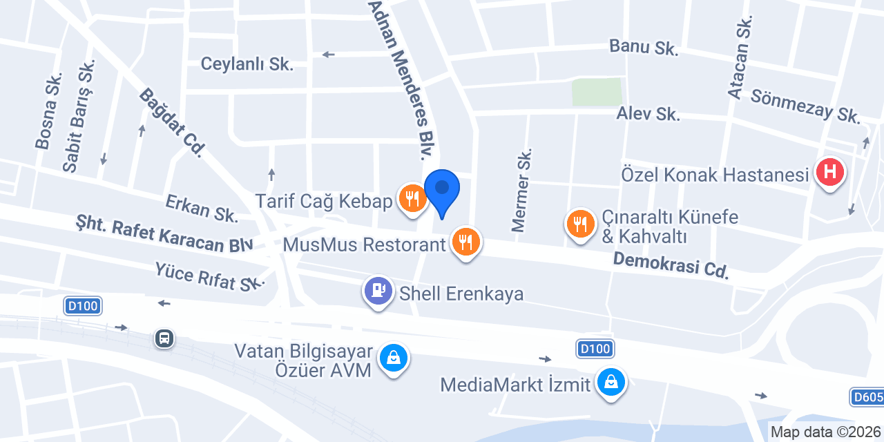 FDN YAPI A.Ş. konumu