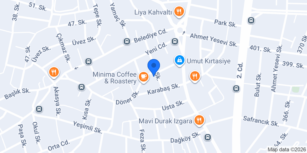 Petrades Cafe Serdivan konumu