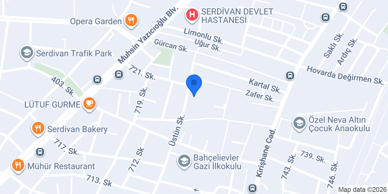 KANBER ALTINOVA SİTESİ konumu