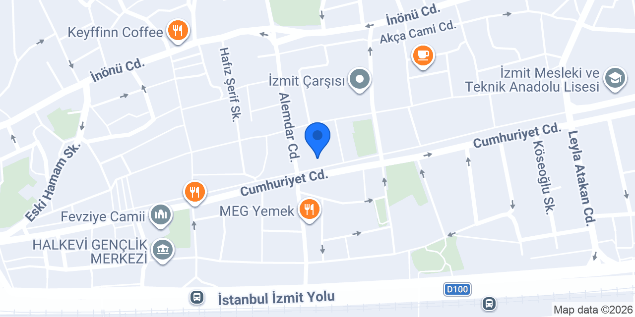 Okan Kaşkaya Tattoo & Piercing konumu