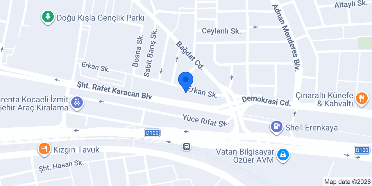 Gazi Akça Koca Bilgievi konumu