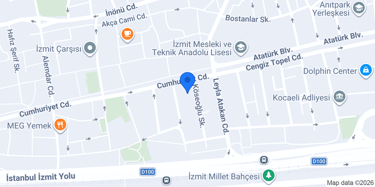 ZEYNEP YEMEZ Hair Studio konumu