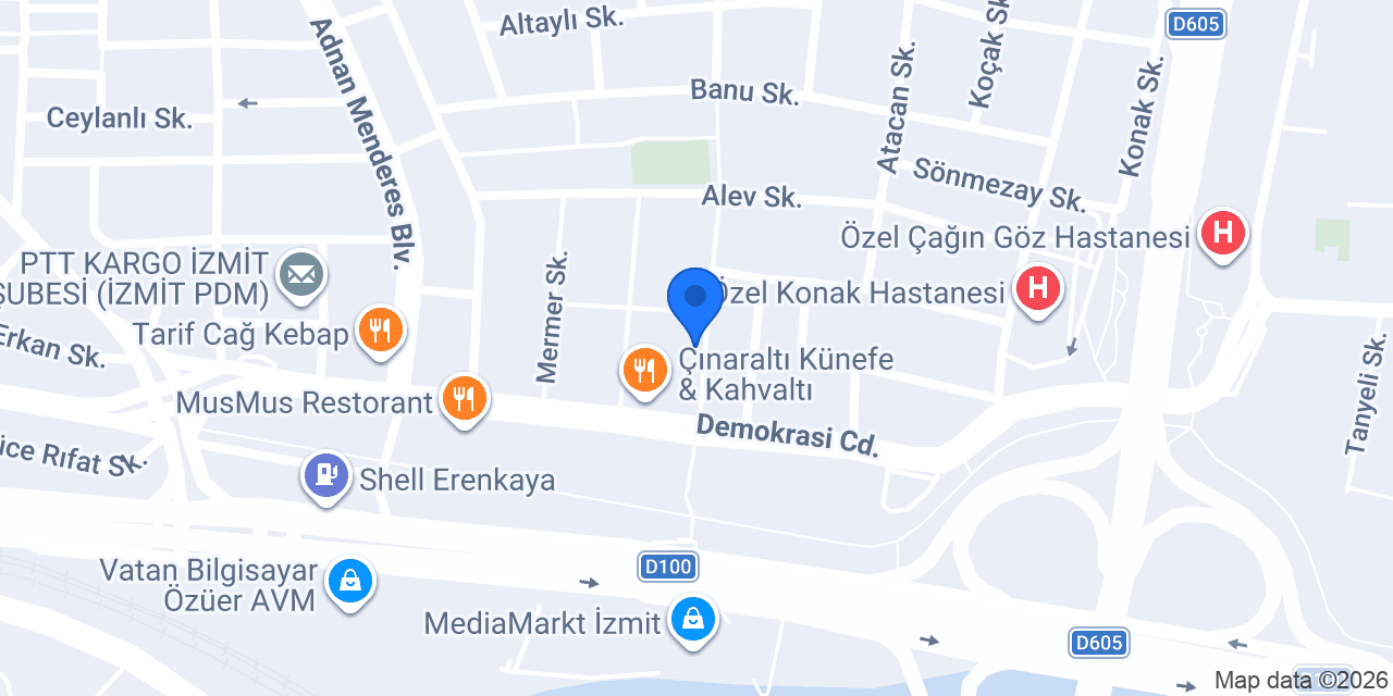 YENİŞEHİR OPTİK konumu