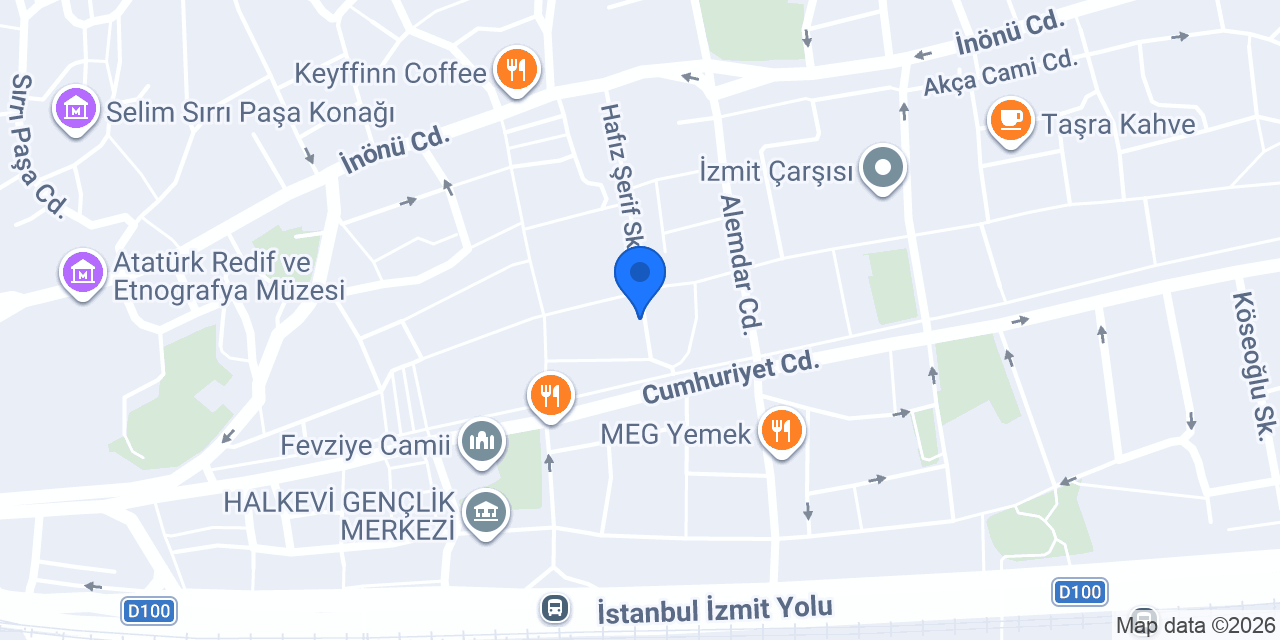 Adnan Bingül Optik konumu