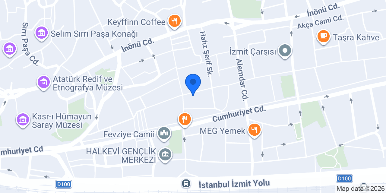İhya - İzmit konumu