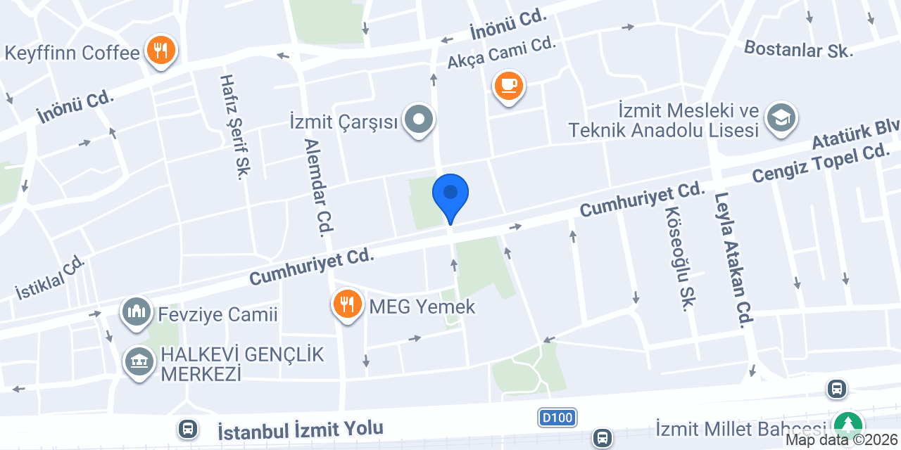 Opr. Dr. Demet Boyacı konumu