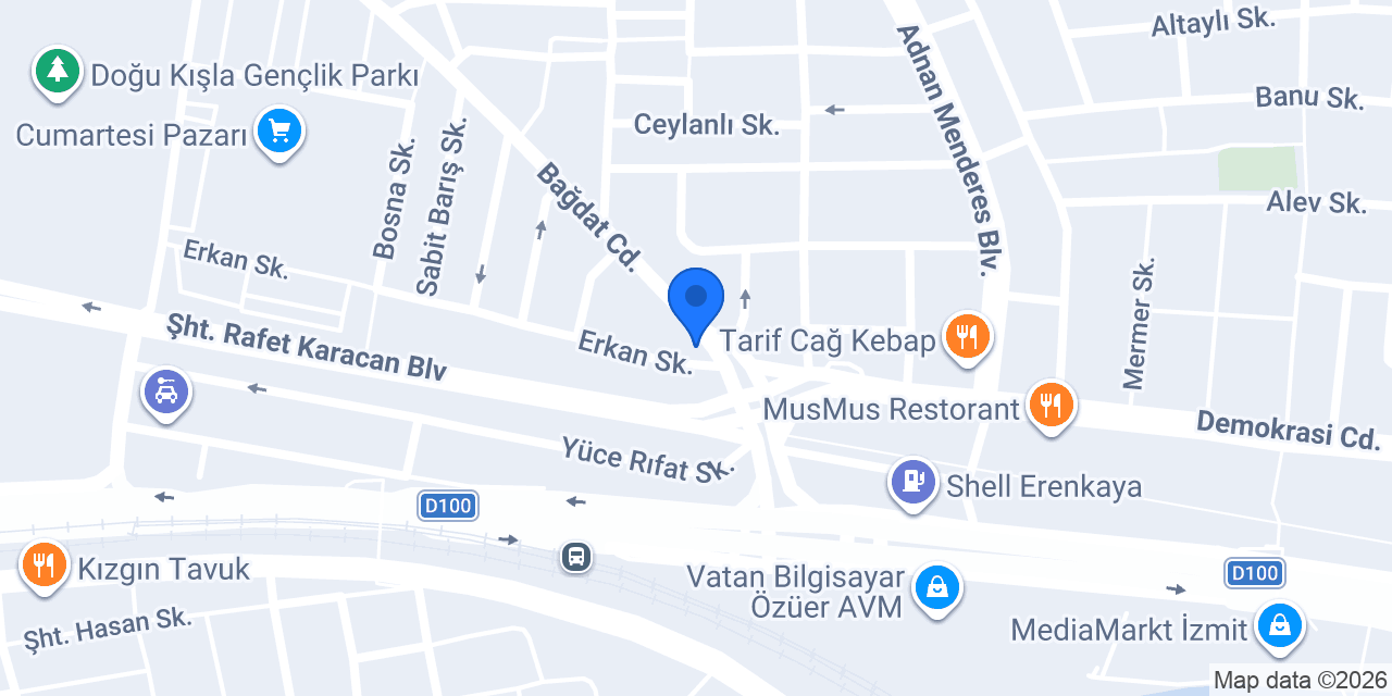 KOCAELİ LASTİK YOL YARDIM konumu