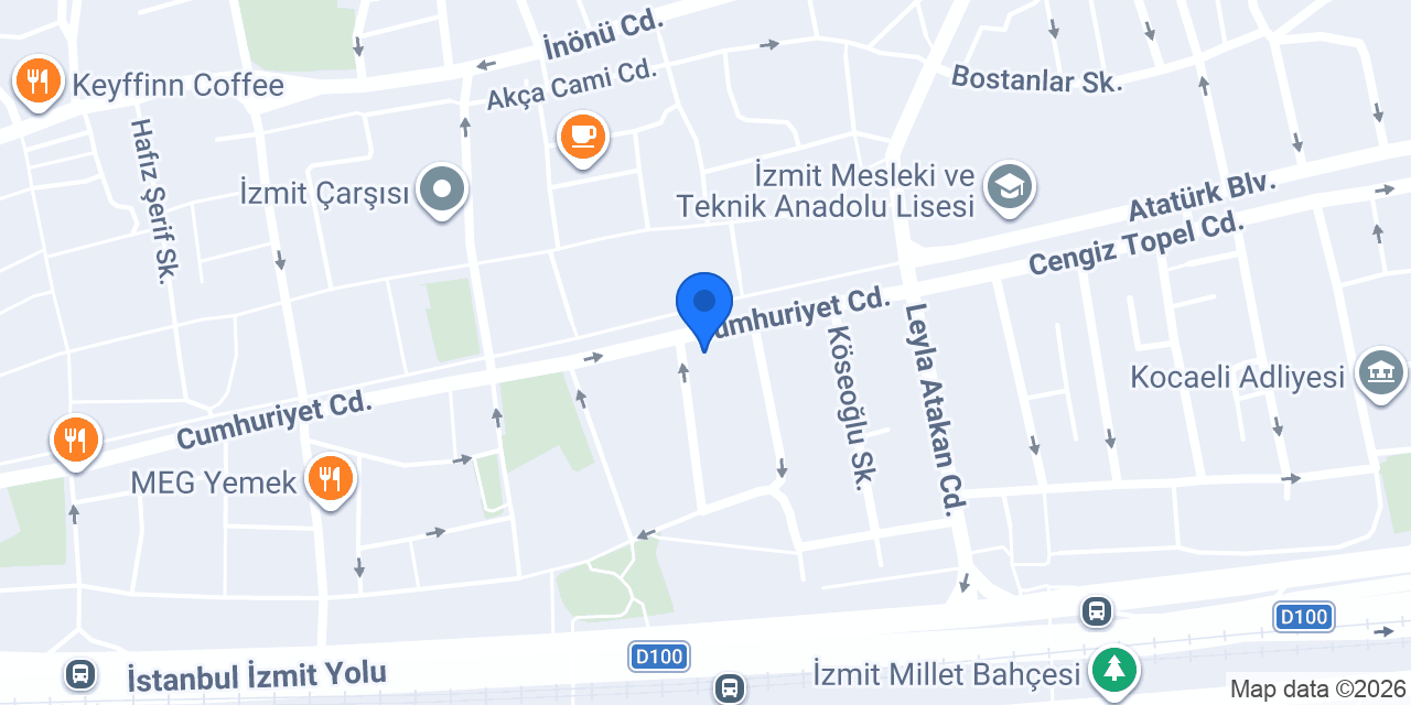 Begonvil Çiçekçilik konumu