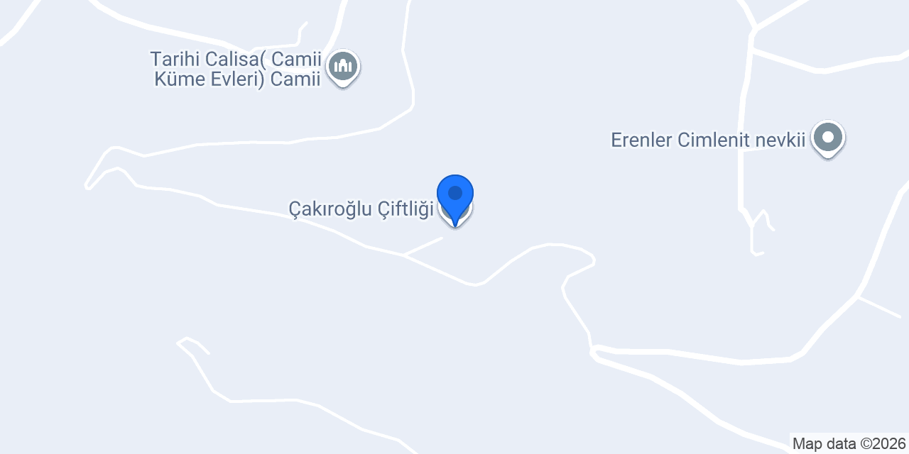 Çakıroğlu Çiftliği konumu