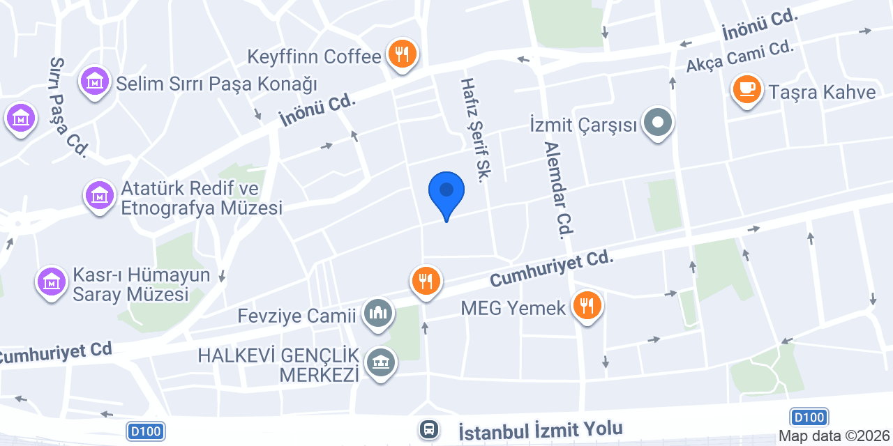 Azaklar konumu