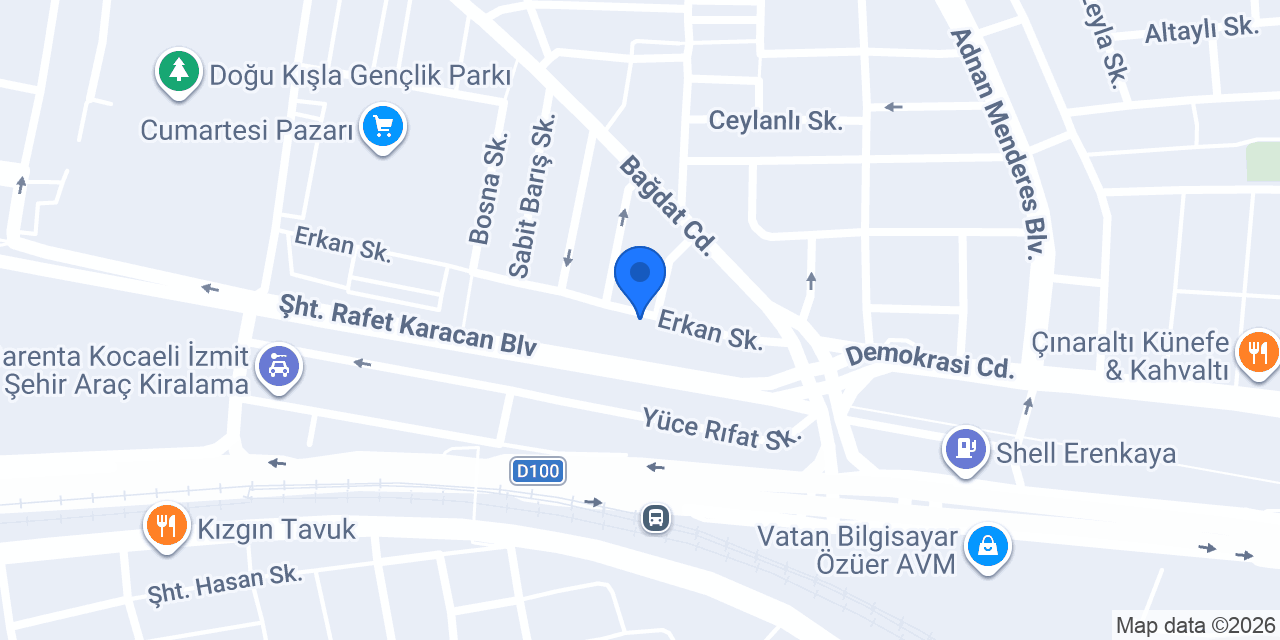 Kentim Bilişim A.Ş. konumu