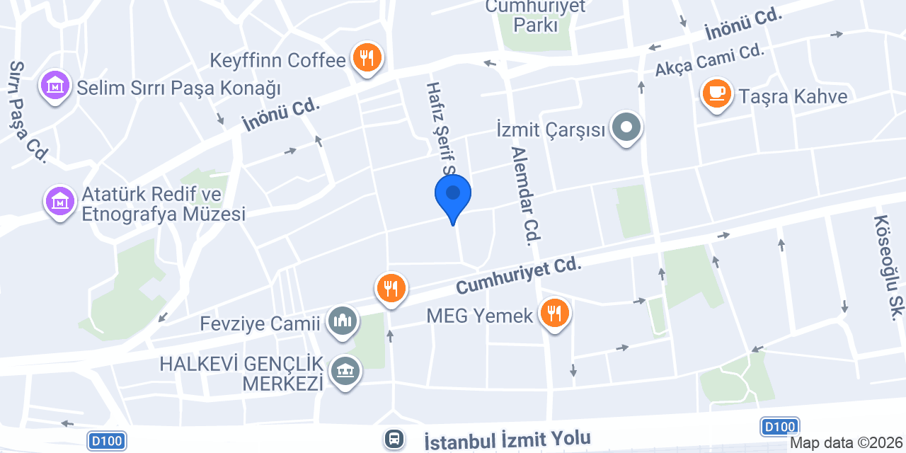 İZMİT TECH PREMIUM konumu
