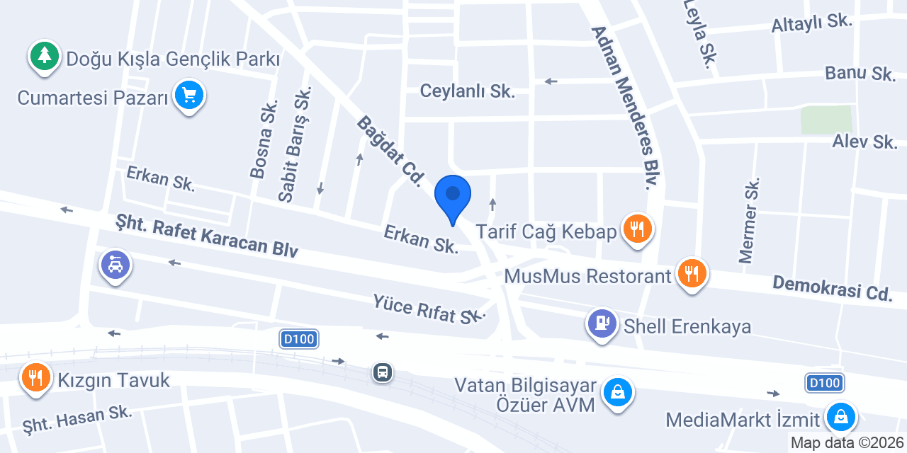 Lovcen House Otel konumu