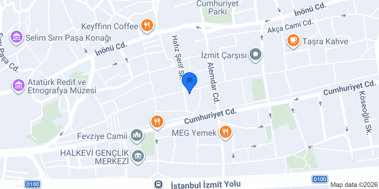 İzmit Ortodonti konumu