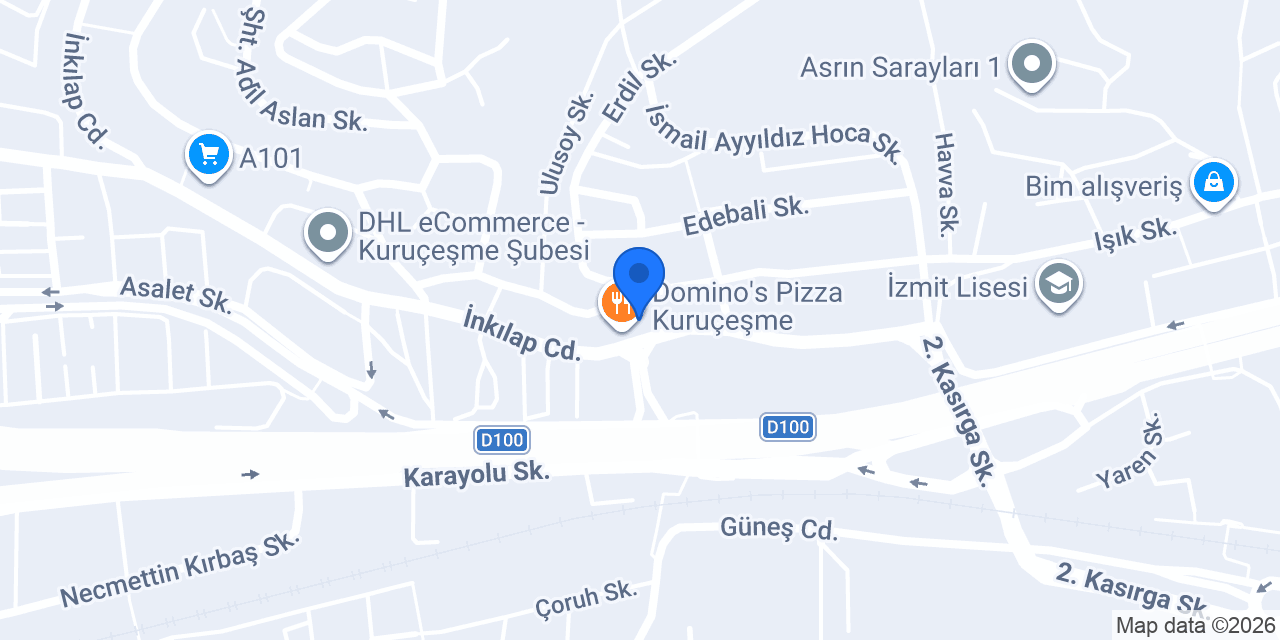 Babacan Çiğ Köfte Kuruçeşme konumu