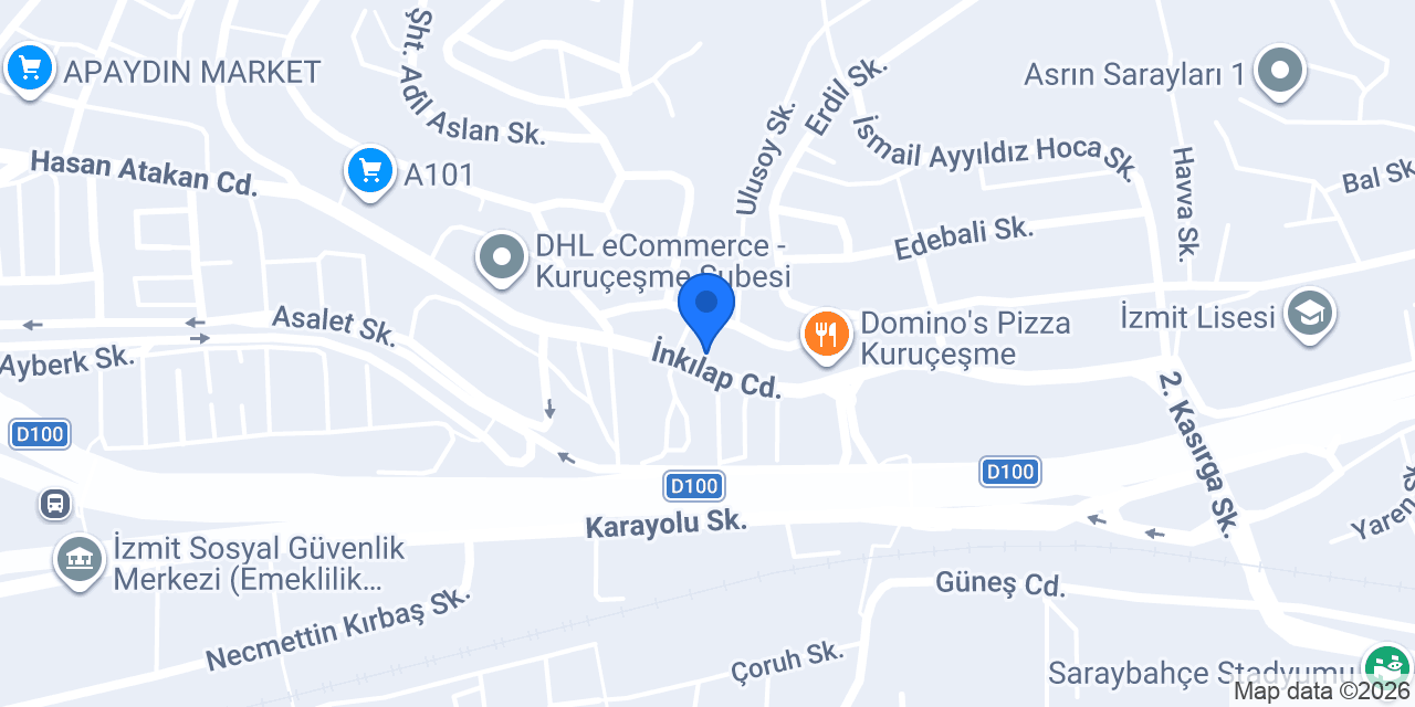 Altın Nokta Tekel Bayii konumu