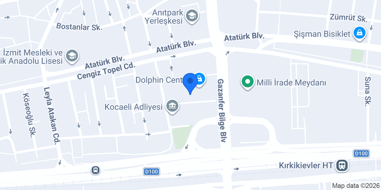 Delfin Sigorta Kocaeli konumu