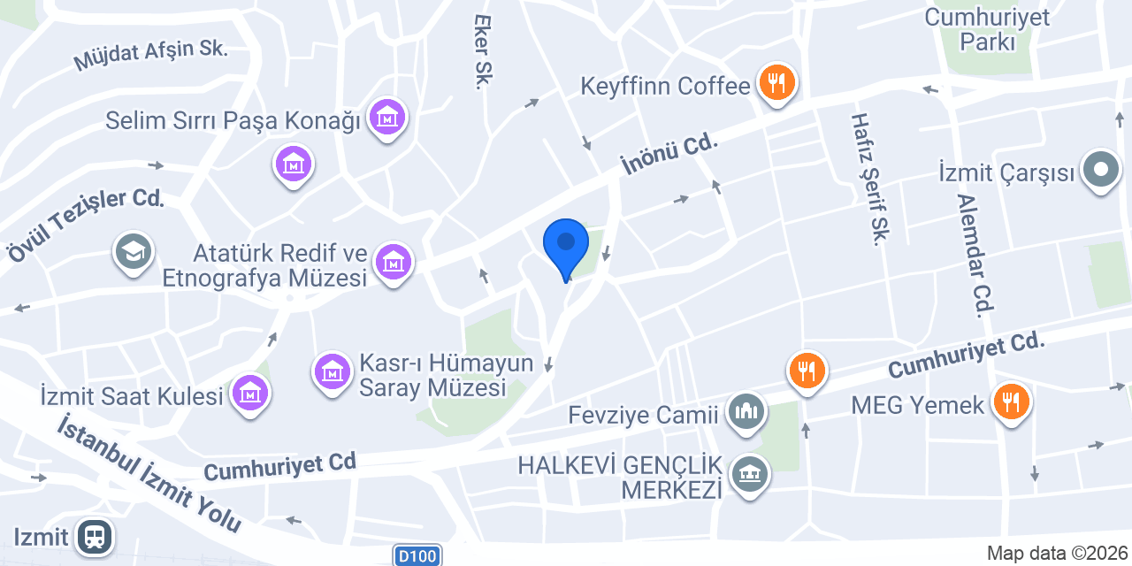 Güvendik Elektronik konumu