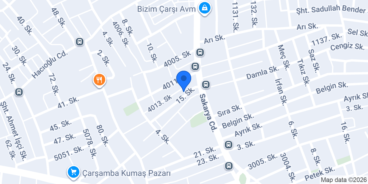 Sakarya Sigorta (ADA ÖZTÜRK GROUP SİGORTA ) konumu