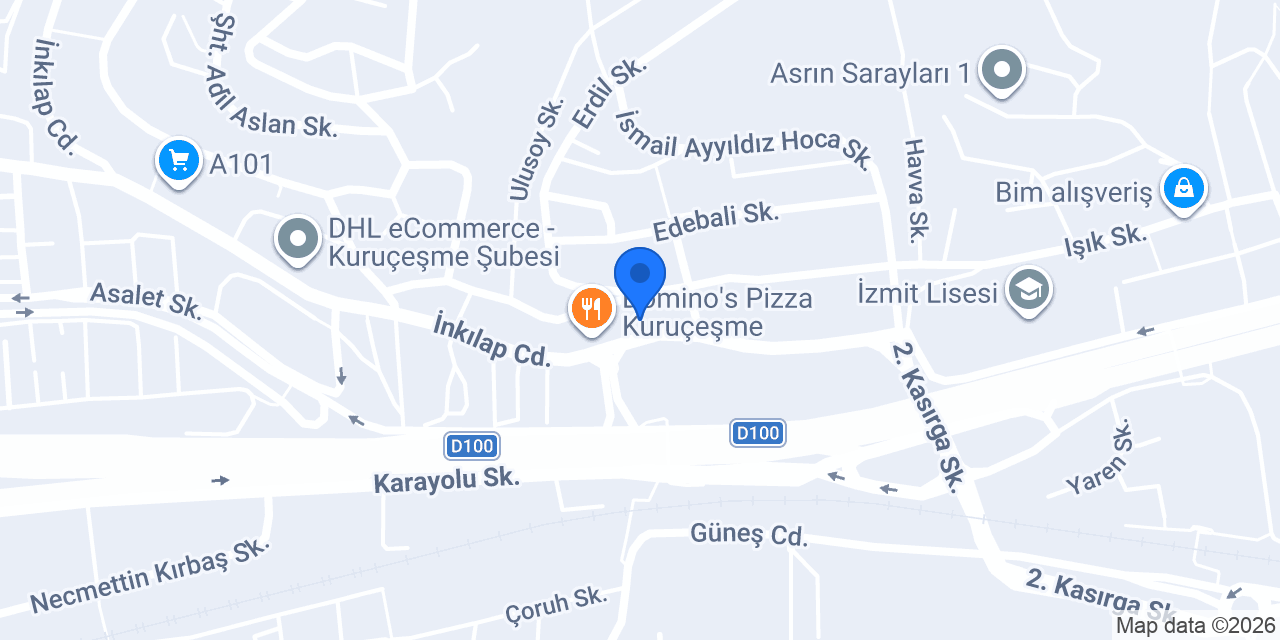 ALWAYS WAFFLE KURUÇEŞME konumu