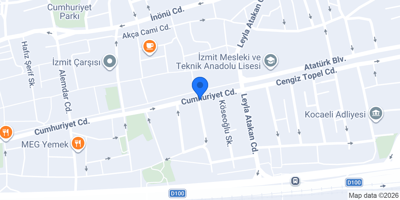Körfez Taksi konumu