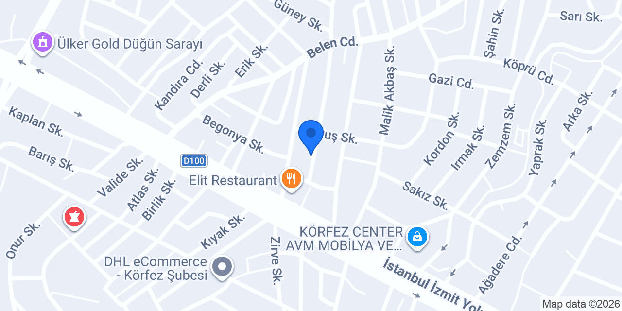 Çınarım Mühendislik Tekstil Gıda Enerji San. Tic. Ltd. Şti. konumu