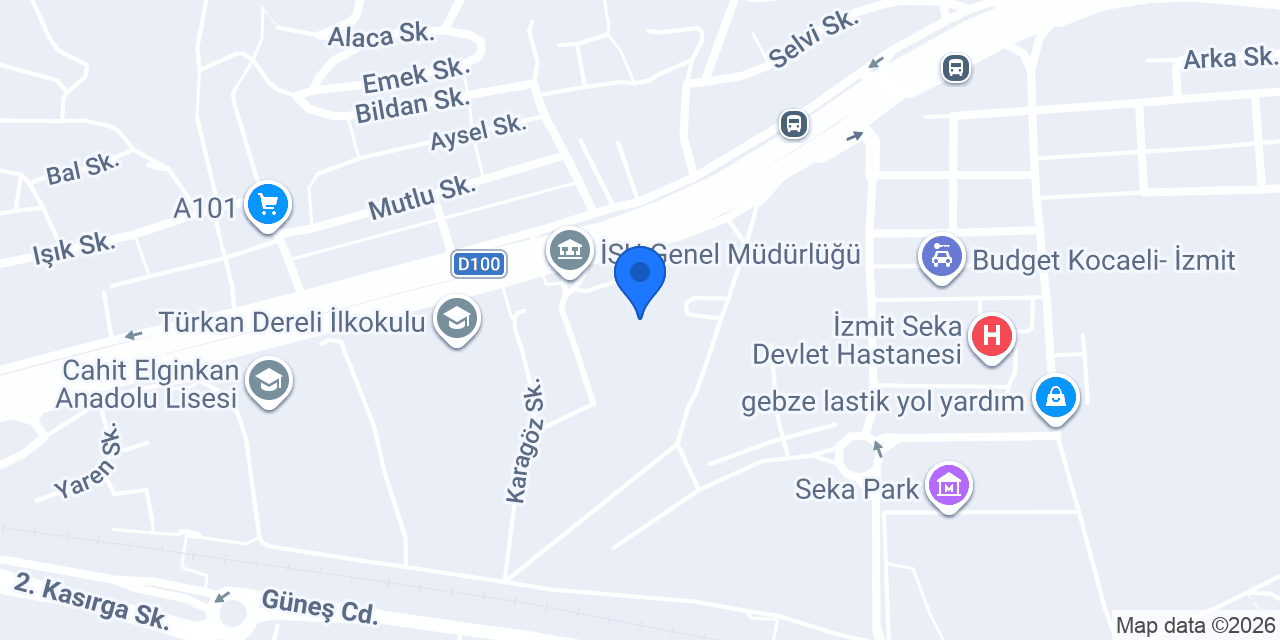 ULAŞIM DAİRESİ BAŞKANLIĞI konumu