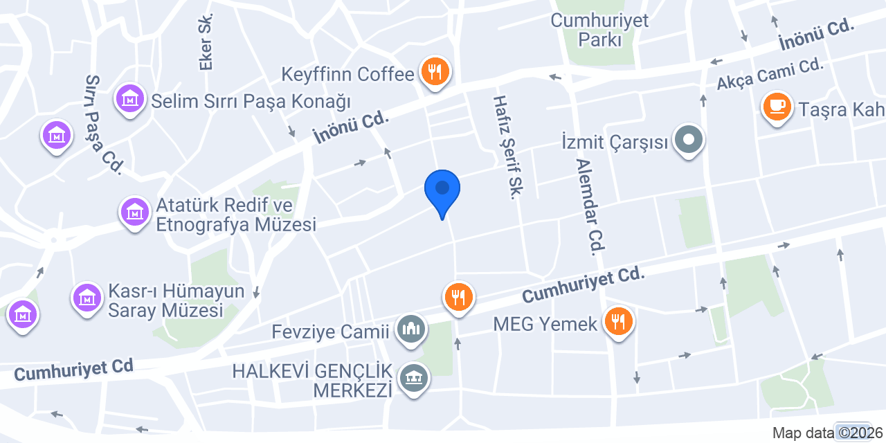 Bimser Sürücü Kursu konumu