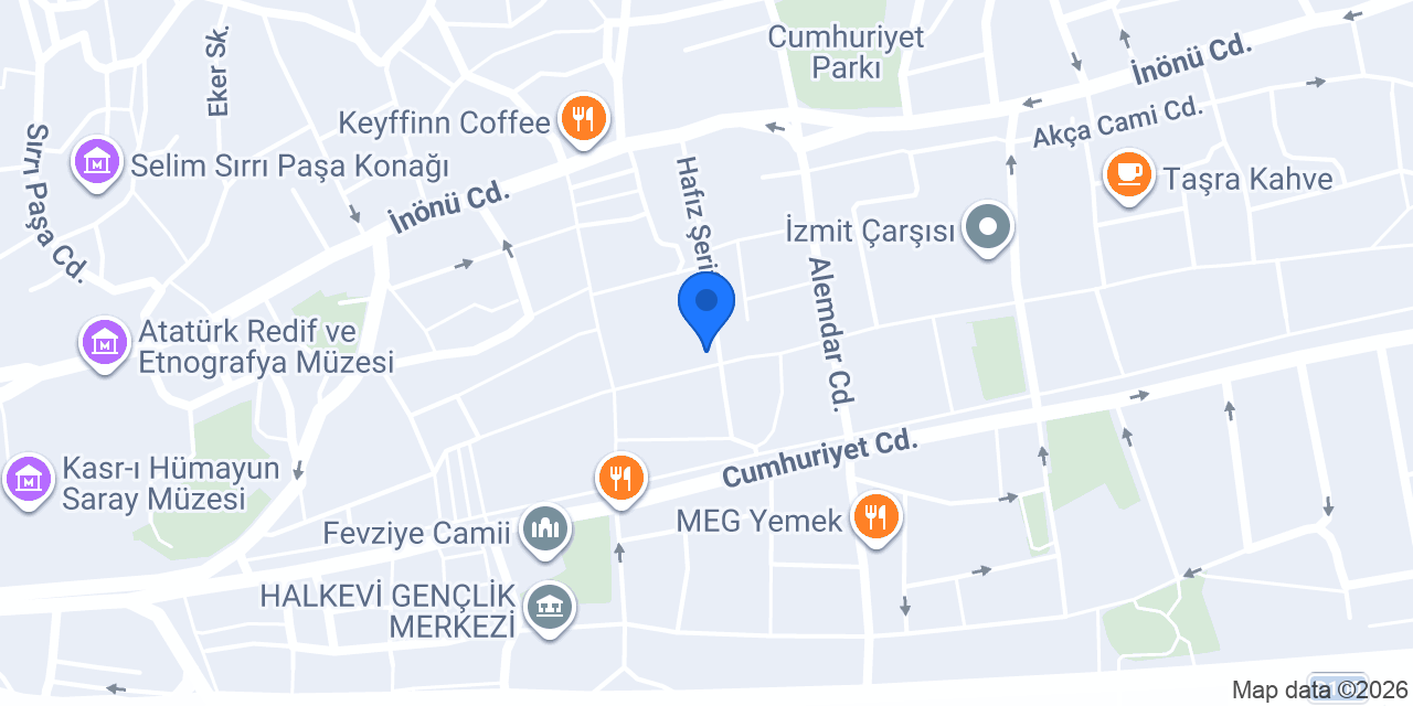 Birinciler Kuyumculuk konumu