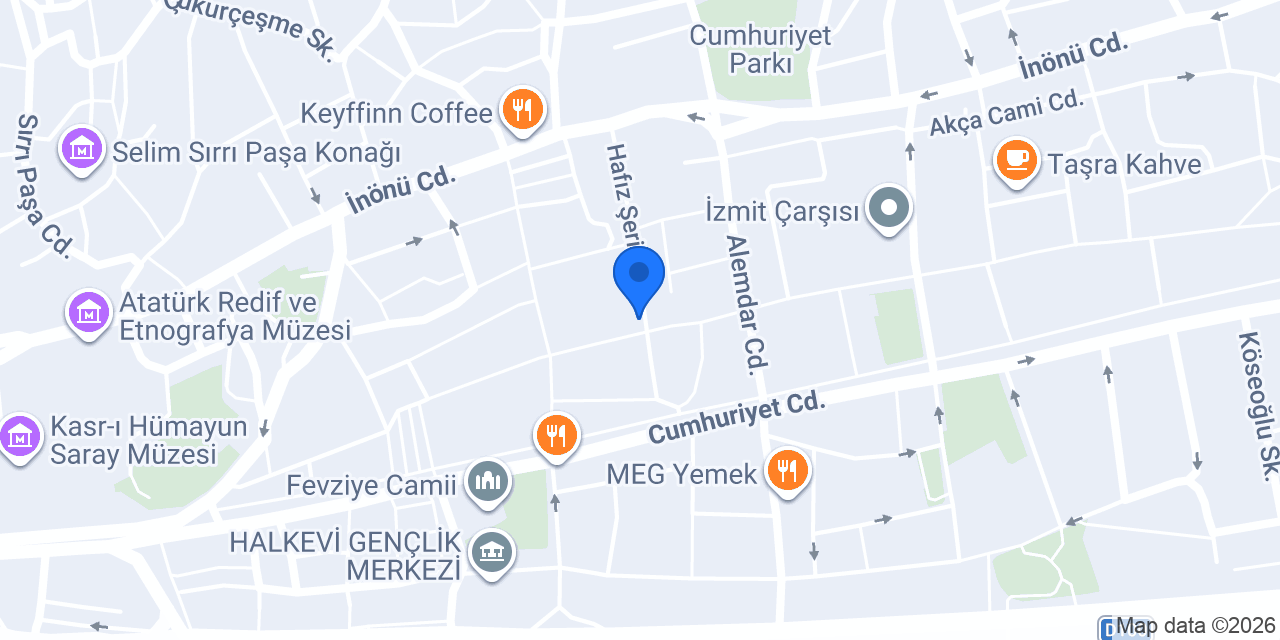 Ajans İzmit konumu