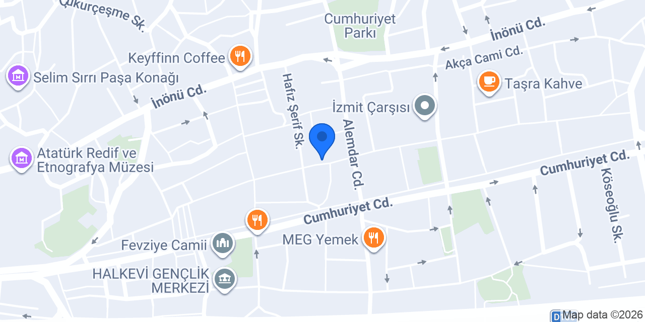 Ataser Kuyumculuk konumu