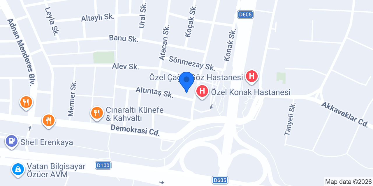 İzmit Ayak Bakımı konumu