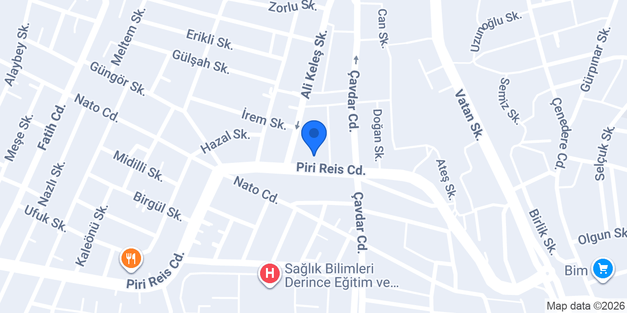 GÜLCEM Mobilya konumu