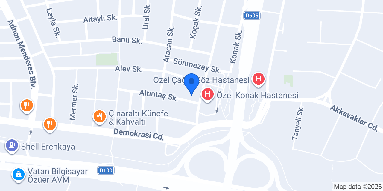 Kocaeli Çocuk Diş Hekimi Serap Karaman konumu